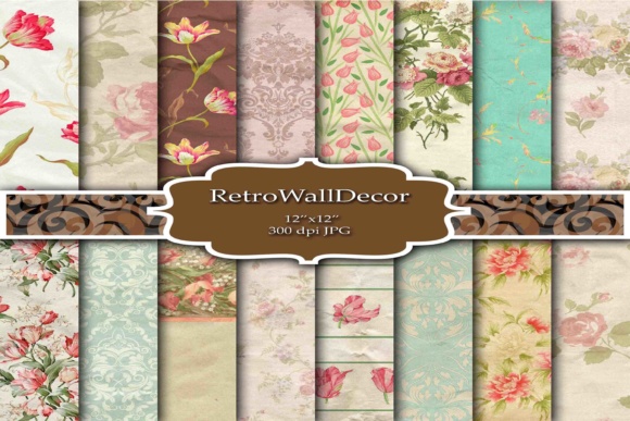 16 Floral Digital Papers: Beautiful, Ready-to-Use Design Assets for Creative Projects