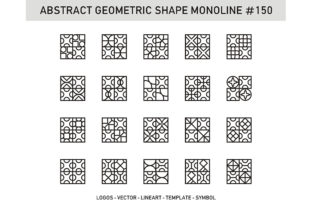 Abstract Geometric Shape Monoline 150: A Strategic Asset for Modern Visual Communication