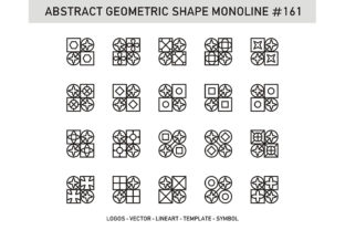 Abstract Geometric Shape Monoline 161: A Practical Evaluation for Designers and Developers