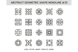 Abstract Geometric Shape Monoline 30: A Practical Evaluation for Designers