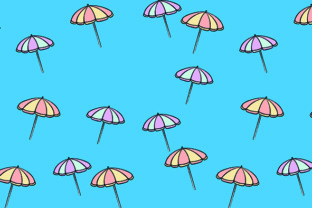 Summer Umbrella: A Versatile Design Motif